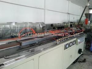 PE PP PVC Wood Plastic Floor Production Line Making Machine WPC PVC Door Frame Profile ...