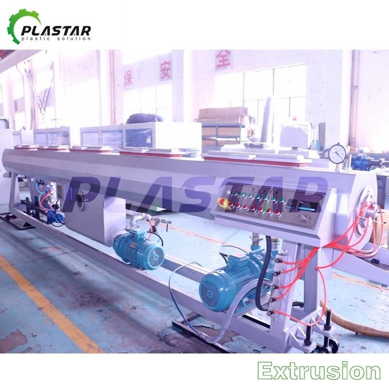 Plastic PVC PP PE Pipe Extruder Machine Extrusion Line Making Machine