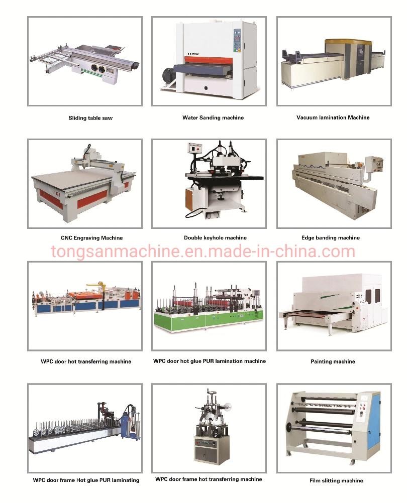 PVC WPC Door Frame Profiles Extruder Wood Plastic Composite Doors Board Panel Making Machine Production Line