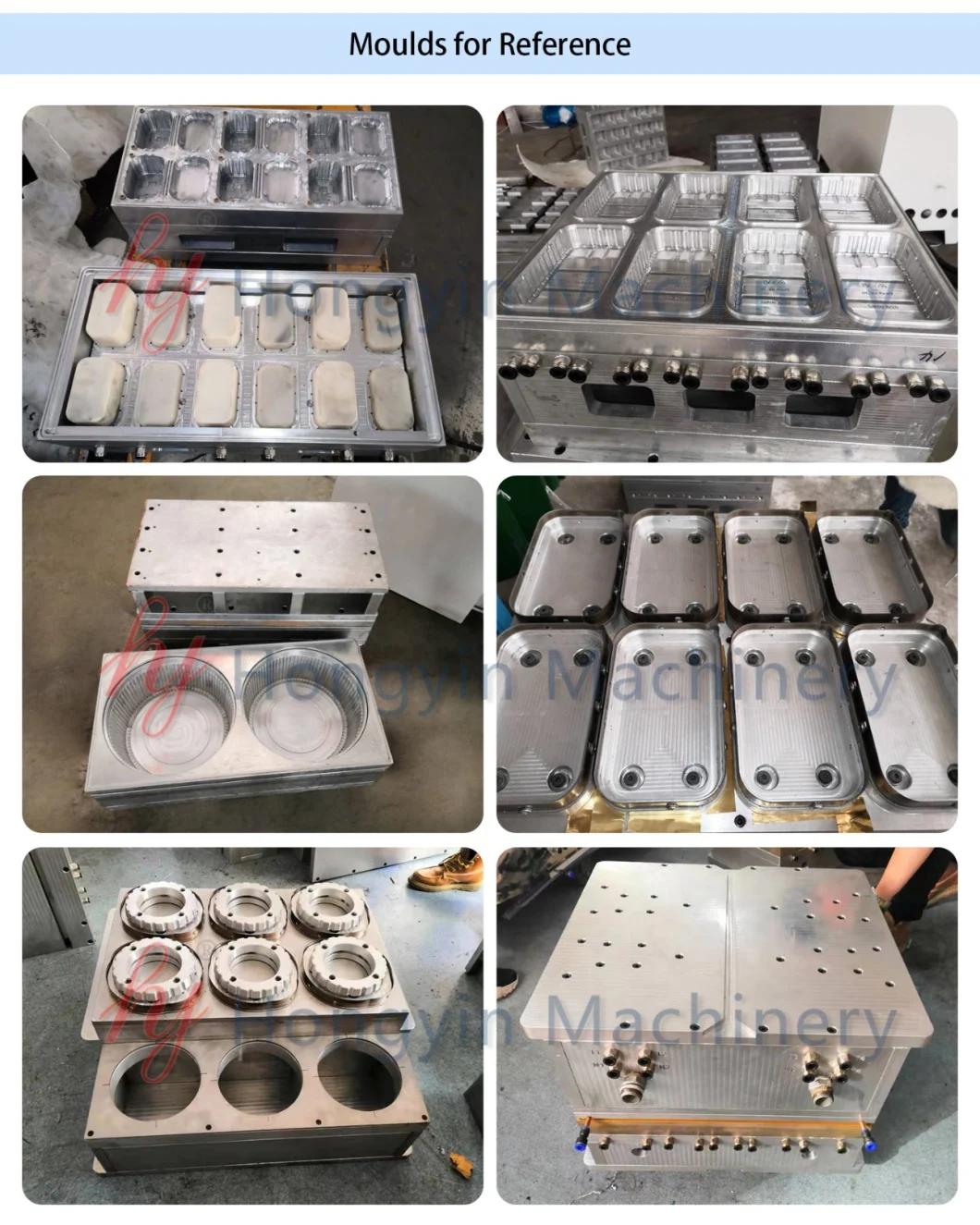 Automatic 4-Station Plastic Fruit Box Making Machine Plastic Thermoforming Machinery
