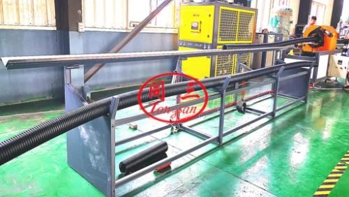 110-350mm Double Wall HDPE Pipe Extrusion Corrugated Pipe Forming Machine