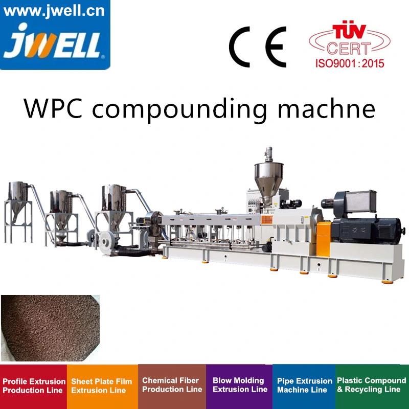 PP/PE Wood Plastic Compounding Extrusion Machine