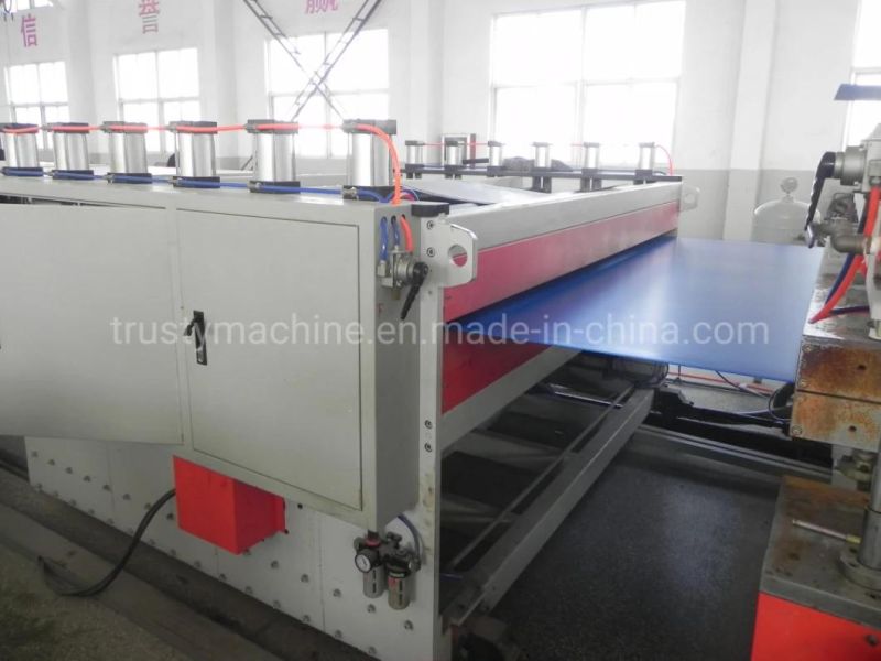 PC PP PE Plastic Hollow Plate Extrusion Line