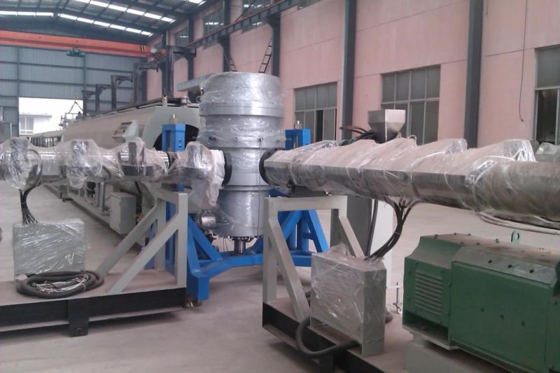 600-700kg Sj-75/38 High Speed HDPE/PE Gas Pipe Production Line in Stock for Sale