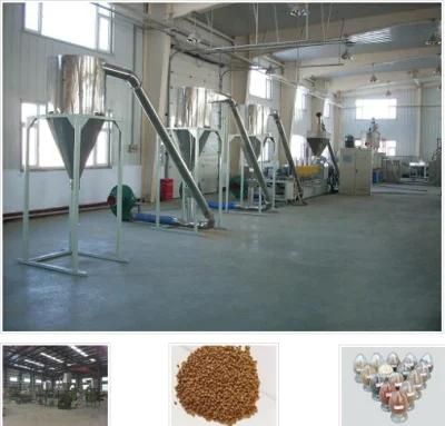 WPC (PE+Wood) Twin-Screw Pelletizing Line (Cutting Process)