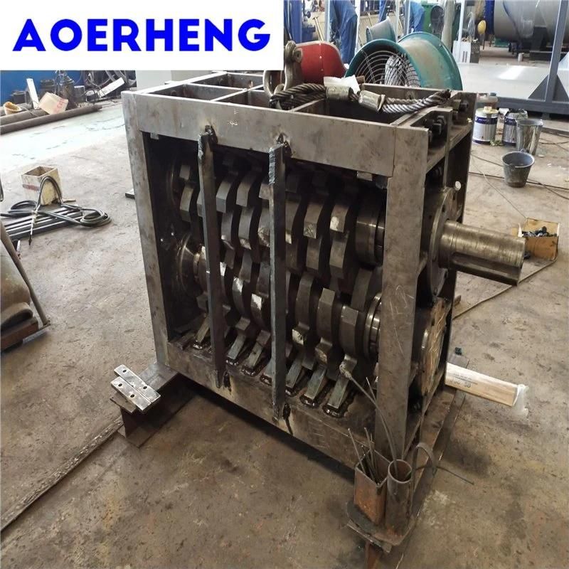 High-Efficiency and Energy-Saving Double-Shaft Shredder for Metal Waste/Pipe Waste/Medical Waste