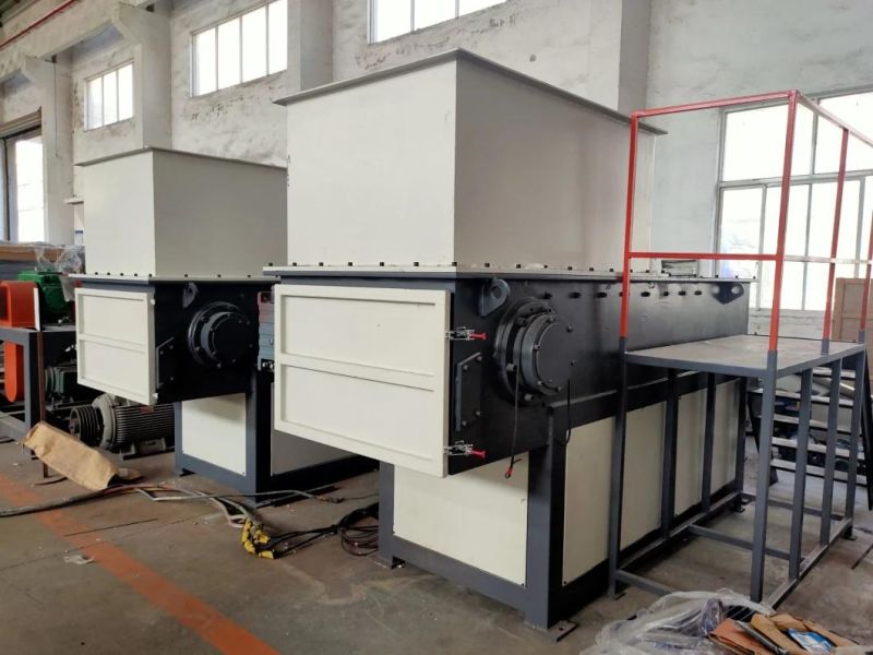 Single Shaft Shredder / PP PE PVC ABS Plastic Shredder