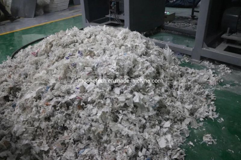 VSD Model Double Shaft Plastic Film/Bag Shredding Shredder Machine