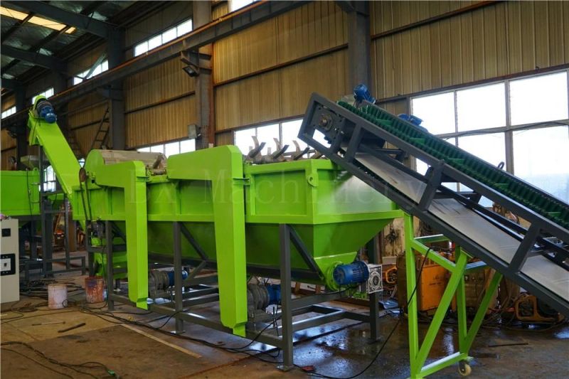 Waste Plastic Black Film Crushing Washing Drying Plant