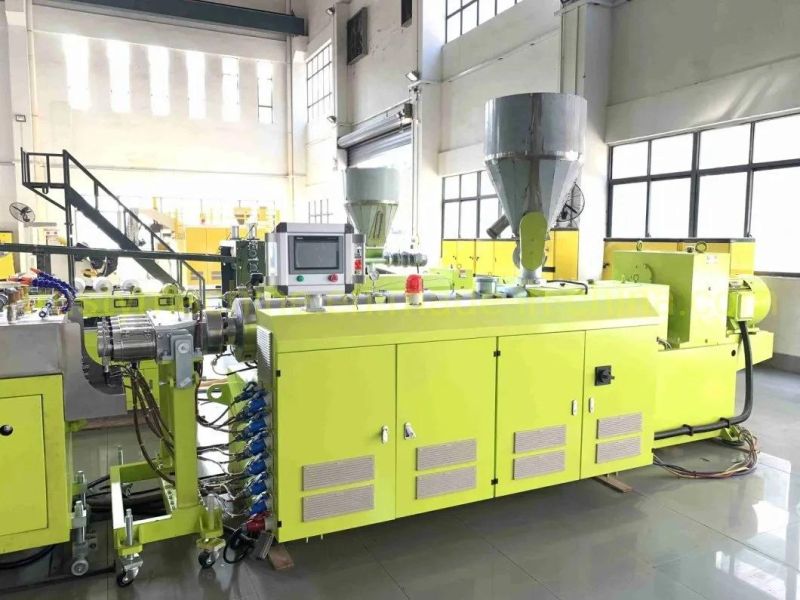 High Quality Plastic Sjsz51/105 PVC Four Pipe Extrusion Line