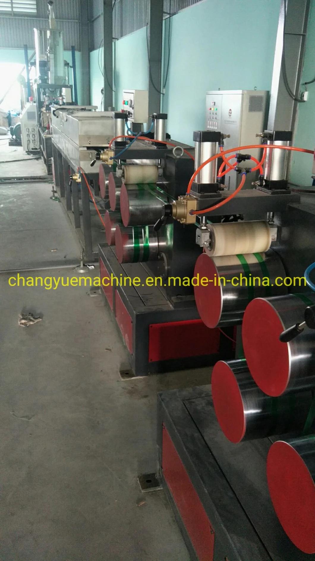 100% Recycled Plastic Pet Packing Strap Band Production Line / Making Machine