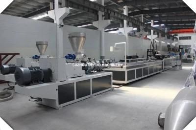WPC PVC PP PE Profile Floor Board Windows Extrusion Line Making Machine