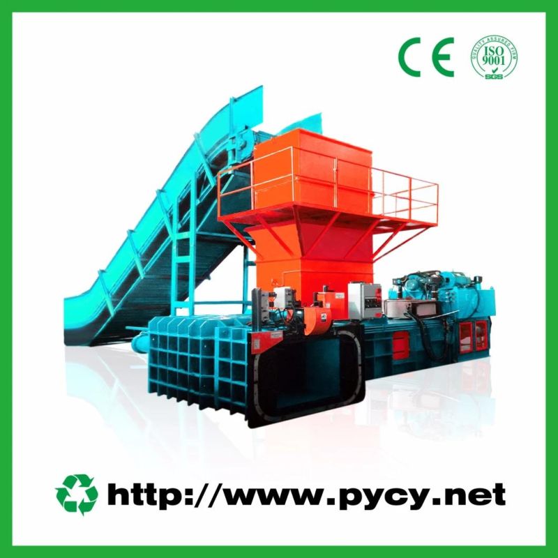 Fully Horizontal Two RAM Baler for Waste Plastic