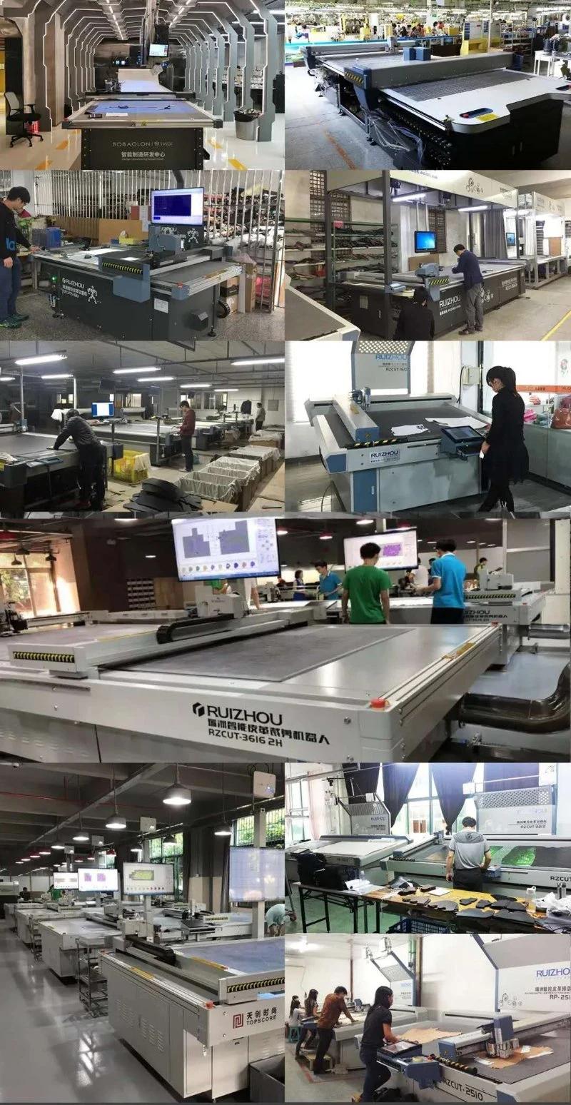 Ruizhou CNC Digital Table Flatbed Knife Cutting Machine for Thermal Insulation