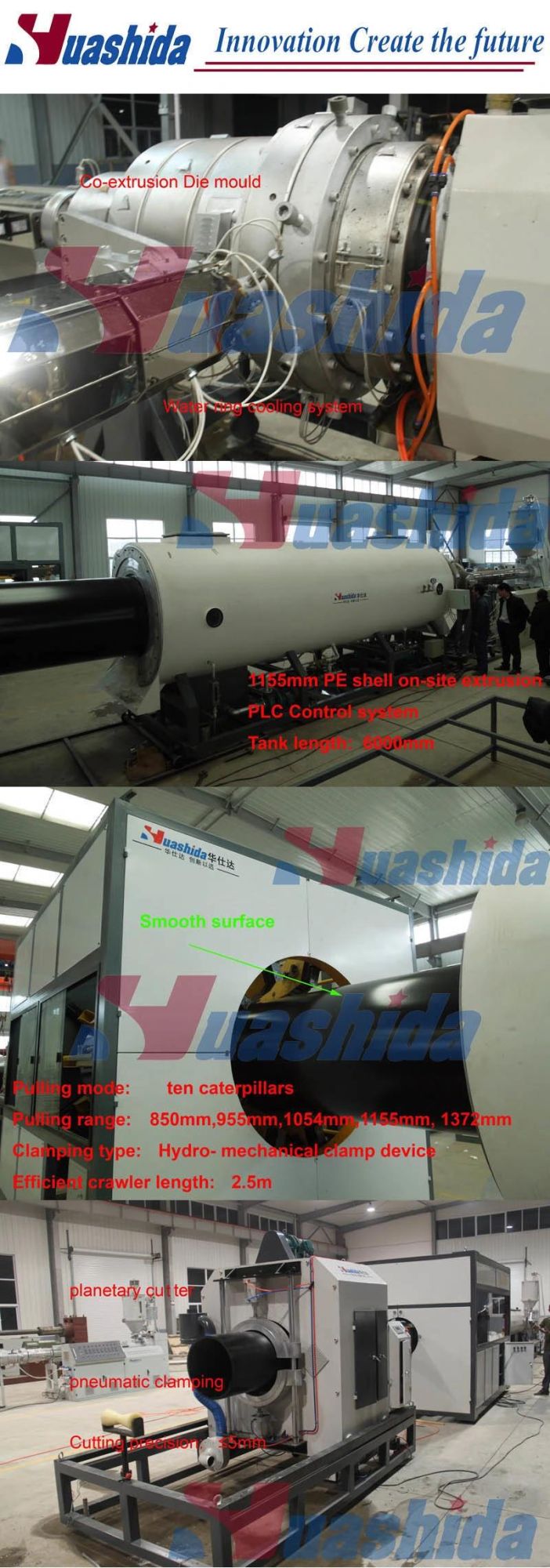 Thermal Pre-Insulated Jacket Pipe Extrusion Line