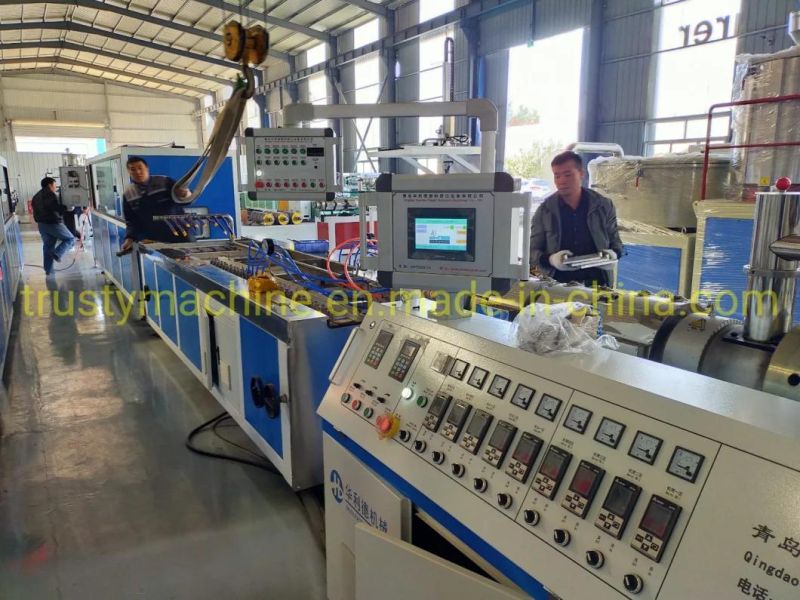 Plastic PVC/ WPC Window Door Frames Ceiling Wall Skirting Extrusion Line Machine