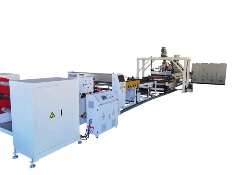 ASA Decorative Film Production and Extrusion Line with Parallel Screw Extruder ASA Casting Film Making Machine