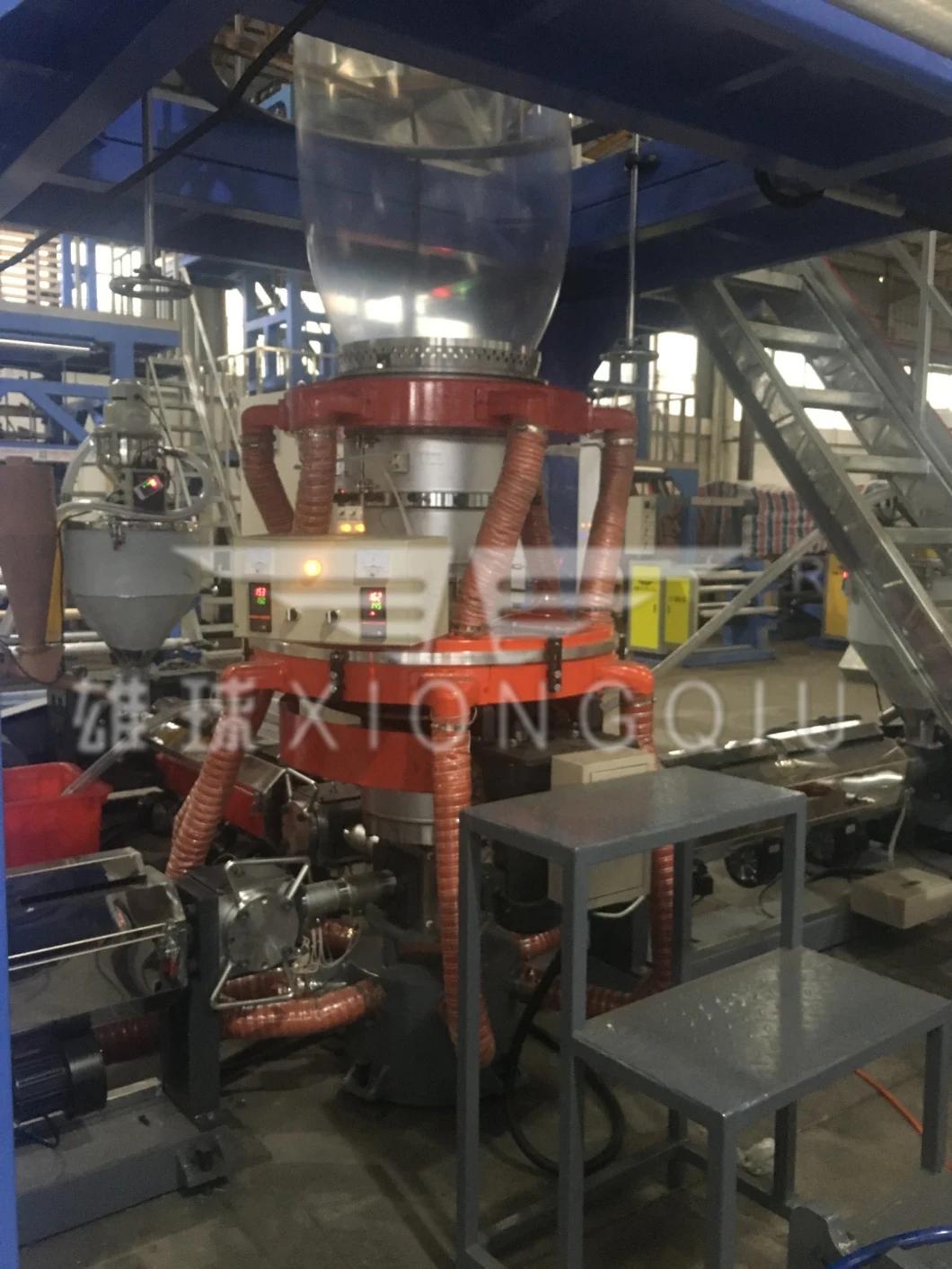 Xiongqiu High Speed 1300mm ABC Three Layer Co-Extrusion HDPE LDPE LLDPE Film Blowing Machine