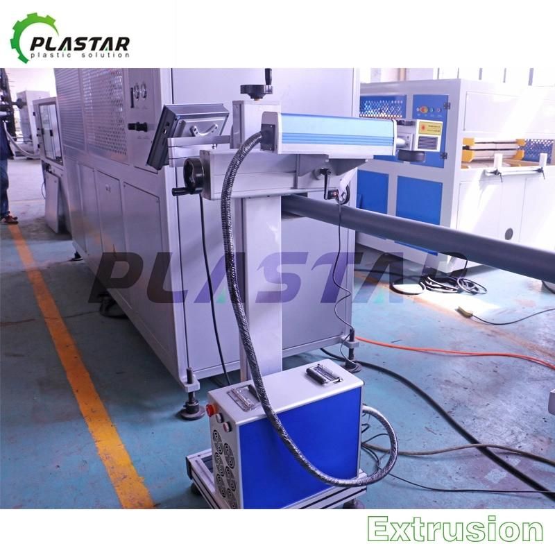 Steel Flexible Hose/Metal Flexible Pipe Plastic Cover Extruder Making Machine Production Line