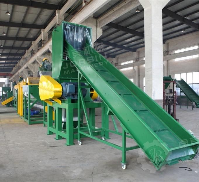 Waste HDPE LDPE LLDPE PP PE Film PP Woven Bag Pet Bottle Plastic Recycling Washing Machine