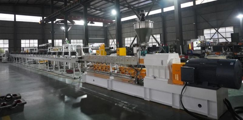 Corn Starch PLA Pbat Biodegradable Plastic Granule Extruder Making Machine