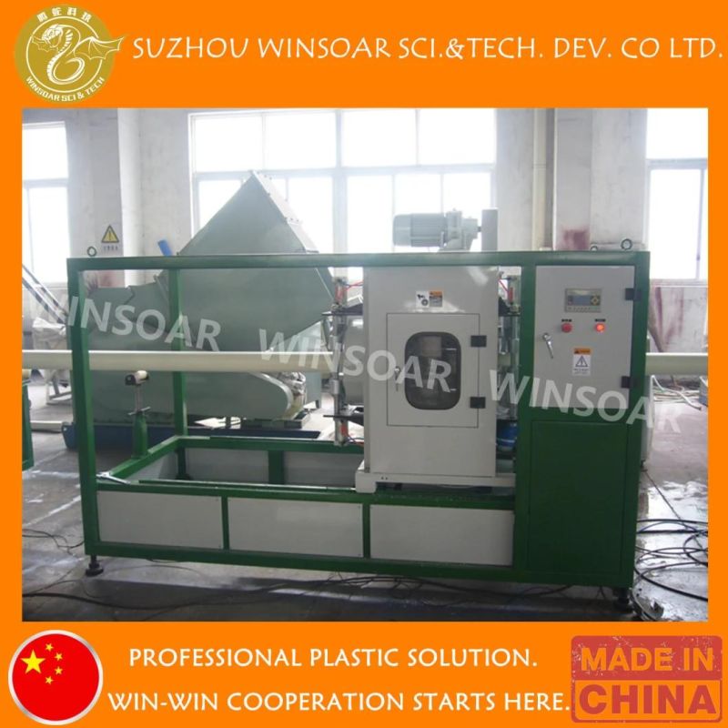 Plastic PE/PP/PPR/HDPE/LDPE Water& Electric Conduit Pipe/Tube (extruder, haul off, cutting winding, belling) Extrusion/Extruding Making Production Line Machine