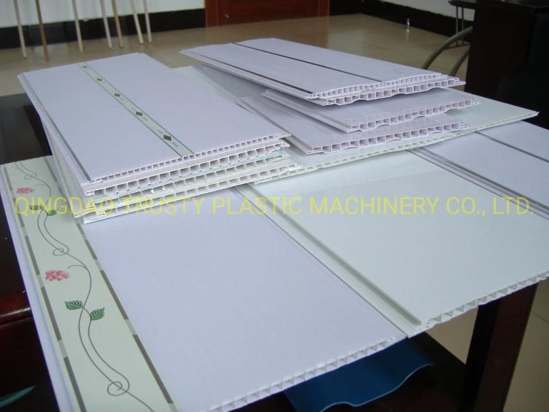 PVC / UPVC Profile Decoration Gusset Plate Ceiling Panel Production Line Manufacturer