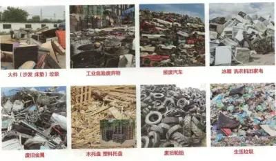 Two Shaft Tire Metal Wood Paper Plastic Recycling Shredder