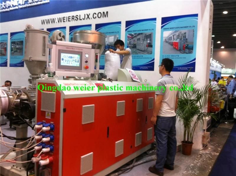 Wood Plastic WPC Decking Profile Co-Extrusion Machine