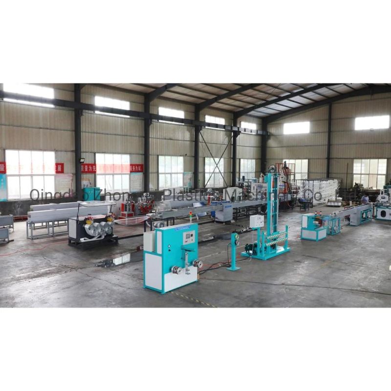 High-Quality Factory Direct Sales 65/30 75/30 Fiber Strapping Making Machine/Machinery Polyester Strapping Equipment/Flexible Strapping Production Line