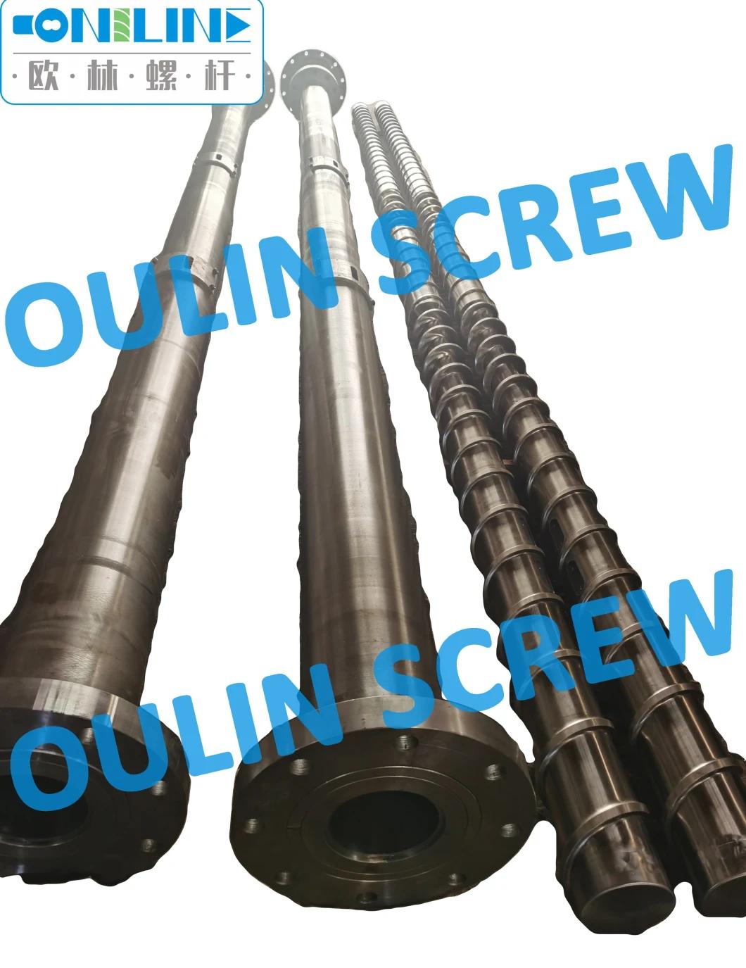 200mm Recycling Extruder Machine Screw Barrel