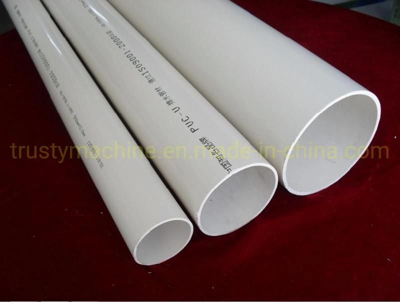 50mm-160mm Width PVC Pipe Making Machine Production Line