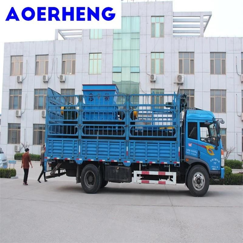 Double Shaft Shredder for Plastic/Electronic Waste/Waste Tire/Wood/Metal/Large Domestic Waste