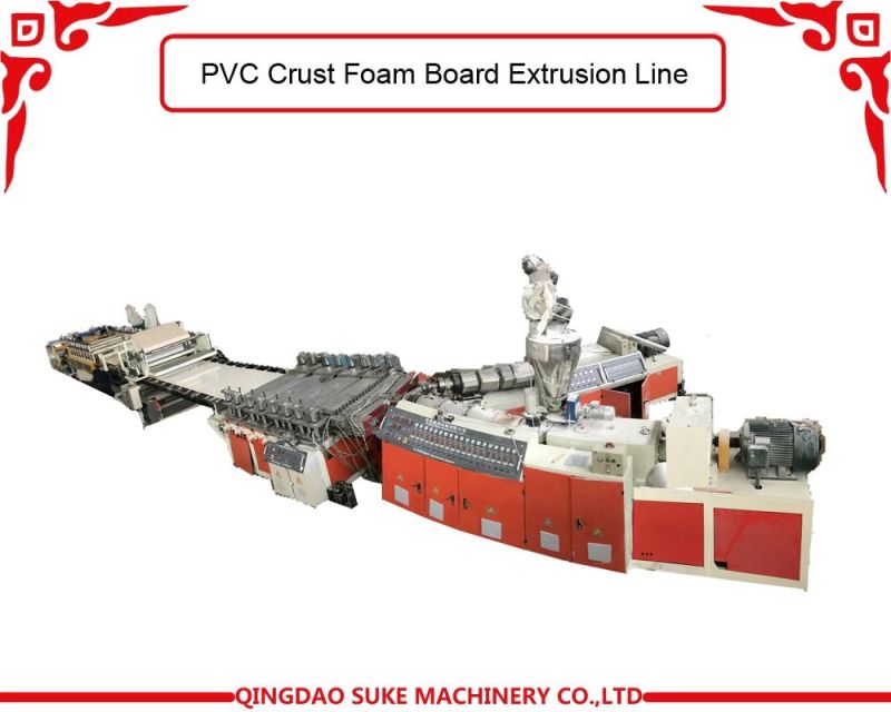 PVC Foam Board Extrusion Making Machine with CE Certifiication