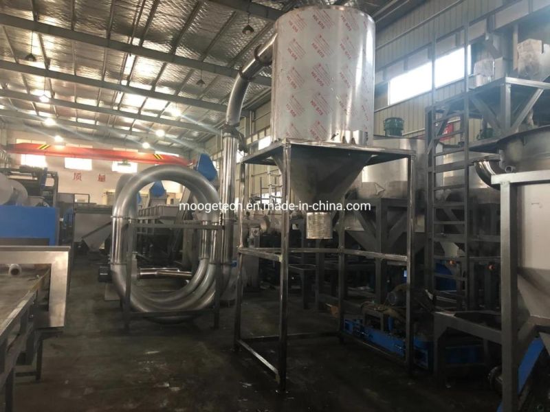 LDPE HDPE PE Film Shredding Crushing Washing Line Woven Bags Plastic Recycling Plant Machine