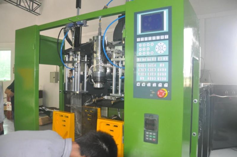 Double Stations Plastic Bottle Extrusion Machinery