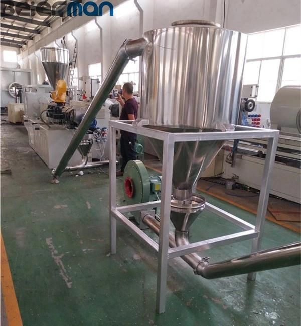 High Quality PVC Hot Die Face Cutter Granulating Line 250kg/H with Sjsz65/132 Double Screw Extruder