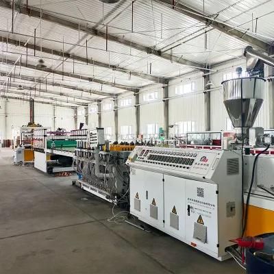 WPC PVC Plastic Foam Board Making Twin Screw Extruder Machine Manufacturer