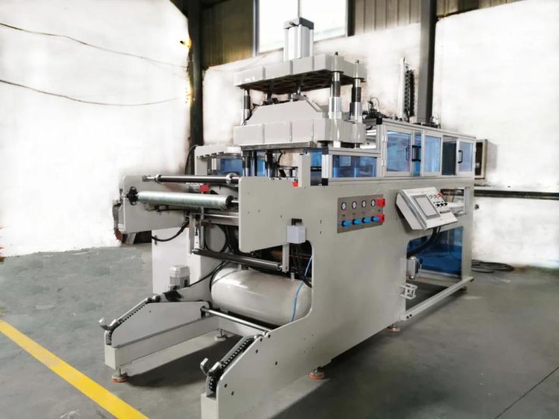 Automatic Servo Control Single Station Medical Tray Plastic Thermoforming Machine