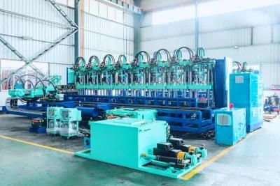 Full Automatic Four Injectors EVA Foam Shoe Making Machine with Big Mold Plate