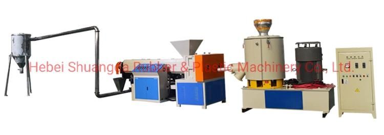 PVC Hot Cutting Pelletizing Line Grnalation Machine