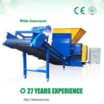 Soft Aluminum and Tires Single Shaft Shredder