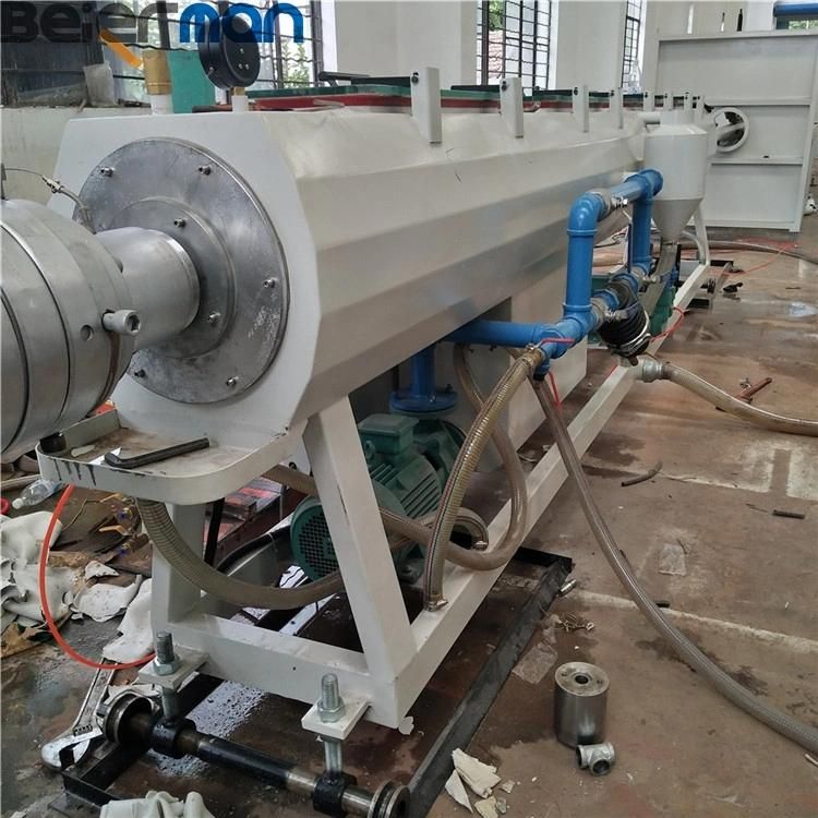 High Quality Ce Certificate 50-200mm PVC UPVC CPVC Pipe Extrusion Line with 65/132 Extruder