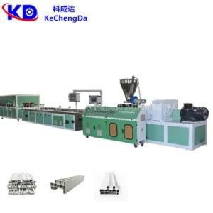 WPC Plastic PVC Window Door Profile Extrusion Making Machines