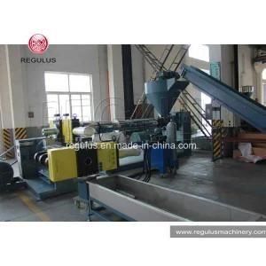 PP Two Stages Hopper Feeding Granulating Recycling Machine