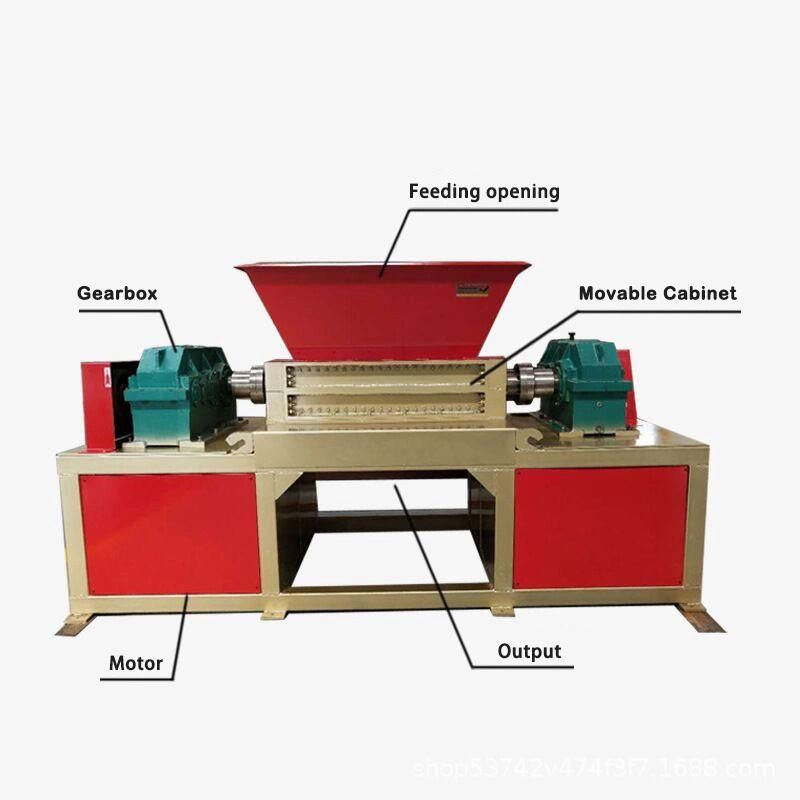 Home Waste Metal Scrap Shear Cut Shredder Machine for Recycle Garbage