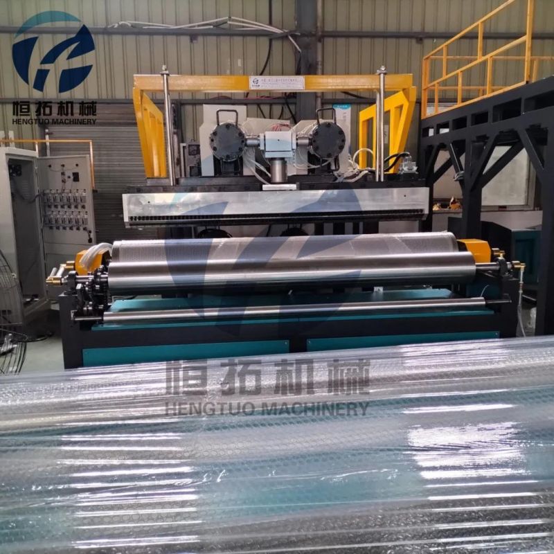 Double Layer Air Cushion Bubble Sheet Extrusion Machine with Double Screw