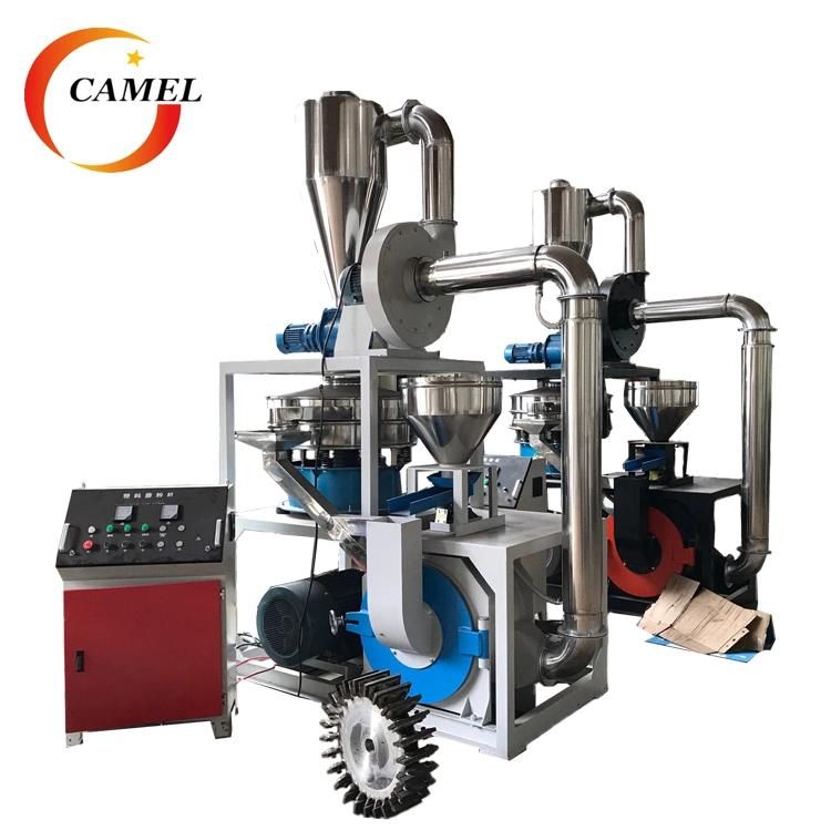 PE HDPE PVC Pellets Grinding Pulverizer From Zhangjiagang Camel Machinery