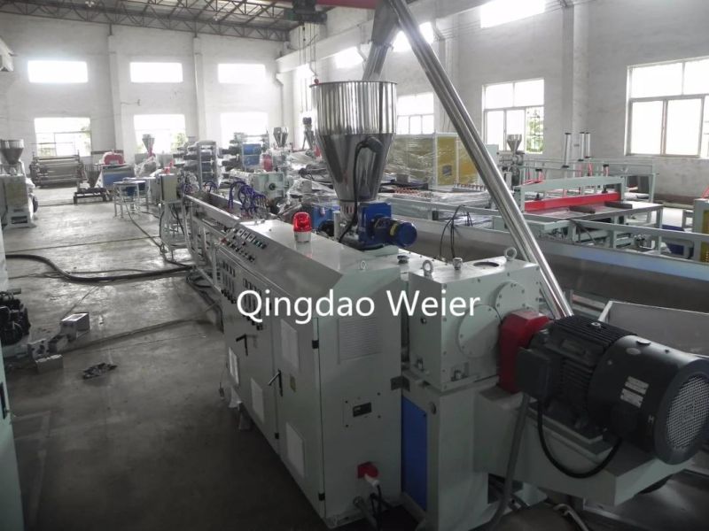 Single Strip PVC Edge Banding Tape Extrusion Machine with Printing Machine