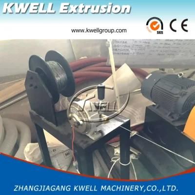 Plastic PVC/PE/PP Single Wall Corrugated Pipe Making Extrusion Machine Line